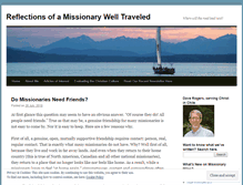 Tablet Screenshot of missionarymiles.com